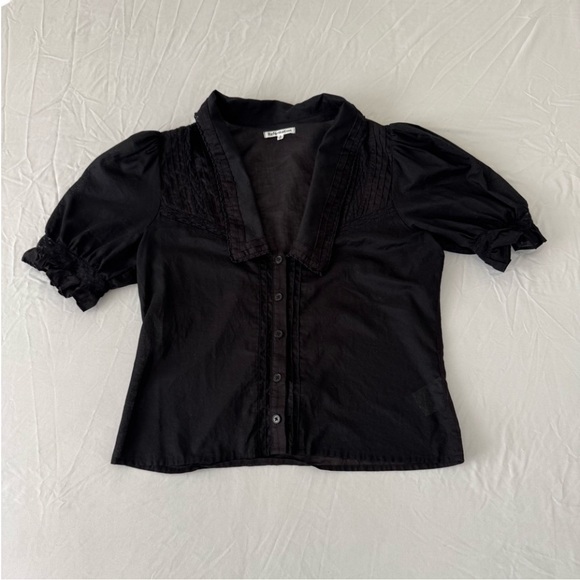 NWOT Rare Hara Reformation Black Top - Picture 2 of 2